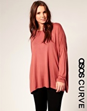 ASOS CURVE Skinny Sleeve Top
