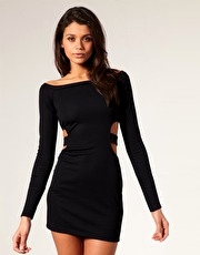 ASOS Cut Out Side Bodycon Dress