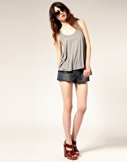 ASOS Dirty Frayed Hotpant