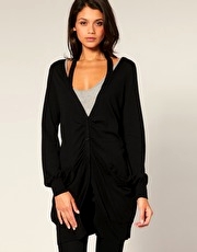 ASOS Drapey Cut Out Back Cardigan