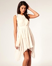 ASOS Drapey Side Long Top