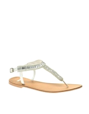 ASOS FACINATE Embellished Toe Post Sandals