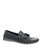 ASOS Fringed Leather Driving Shoes