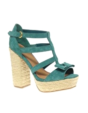 ASOS HIGHWAY Bow Platform Sandal