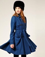 ASOS Hitch Hem Coat