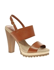 ASOS HOLLY Leather High Sandals