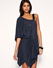 ASOS Hook and Eye Asymmetric Dress