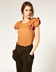 ASOS Layered Sleeve Blouse