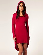 ASOS Lightweight Drapey Hoodie Lounge Dress