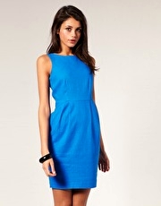 ASOS Linen Tailored Pencil Dress