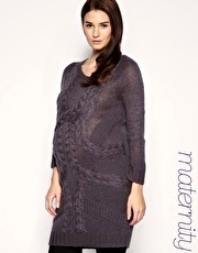 ASOS MATERNITY Cable Knit Jumper