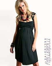 ASOS MATERNITY Exclusive Jersey Wrap Bust Dress