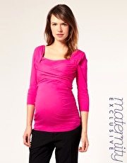 ASOS MATERNITY Exclusive Ruched Top