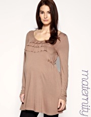 ASOS MATERNITY Frill Detail Tunic