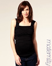 ASOS MATERNITY Sleeveless Wrap Bust Top