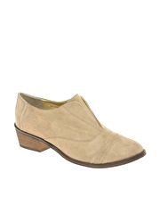 ASOS MATRIX Pleated Suede Mensy Shoe