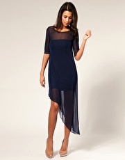 ASOS Mesh T-Shirt Dress