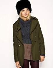 ASOS Military Button Coat