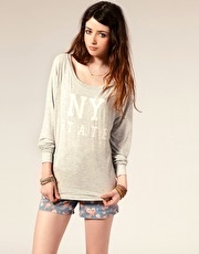 ASOS NY State Sweat Top