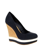 ASOS PANDORA Colour-Block Platform Wedge