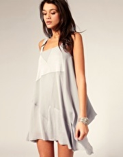 ASOS Panelled Mini Parachute Dress