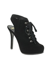 ASOS PERFECTION Lace Up Sling Back Shoe