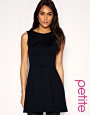 ASOS PETITE 60s Waisted Ponte Dress