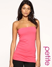 ASOS PETITE Basic Fitted Longline Bandeau