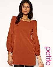 ASOS PETITE Bell Sleeve Shift Dress