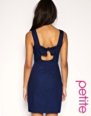 ASOS PETITE Bow Back Shift Sundress