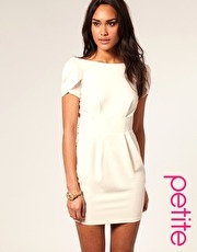 ASOS PETITE Cowl Back Shift