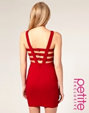 ASOS PETITE Exclusive Strappy Bodycon Dress