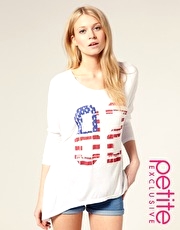 ASOS PETITE Exclusive USA 82 Top