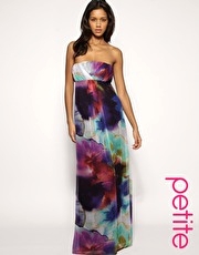 ASOS PETITE Rainbow Maxi Dress