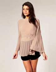 ASOS Pleated Cape Top