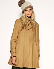 ASOS Pleated Swing Coat - 2
