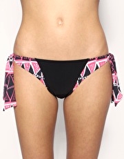 ASOS Printed Red Aztec Bikini Briefs