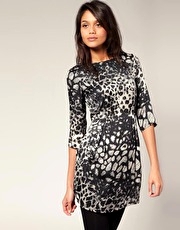 ASOS Printed Shift Dress