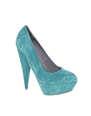 ASOS PUMPKIN Suede Pointed Court Shoes - 3