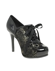 ASOS PURIFY Lace Detail Lace Up Shoes