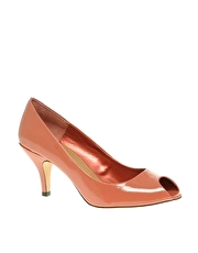 ASOS SAVIOUR Patent Peep Toe Shoe - 2