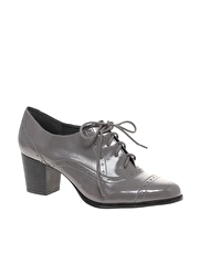 ASOS SHAM Block Heel Brogue Shoe