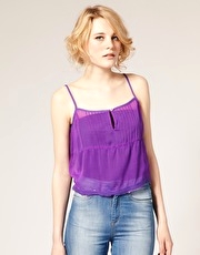 ASOS Sheer Cropped Camisole