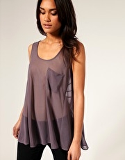 ASOS Shredded Back Vest