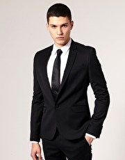 ASOS Skinny Fit Black Jacket