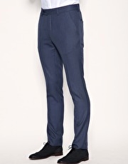 ASOS Slim Fit Blue Trousers