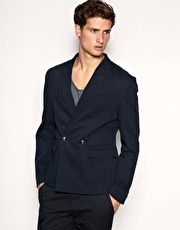 ASOS Slim Fit Double Breasted Blazer