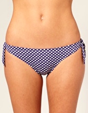 ASOS Spot Bunny Tie Side Bikini Briefs