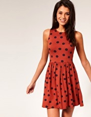 ASOS Spot Print Dress