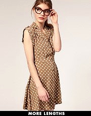 ASOS Spot Shirt Dress